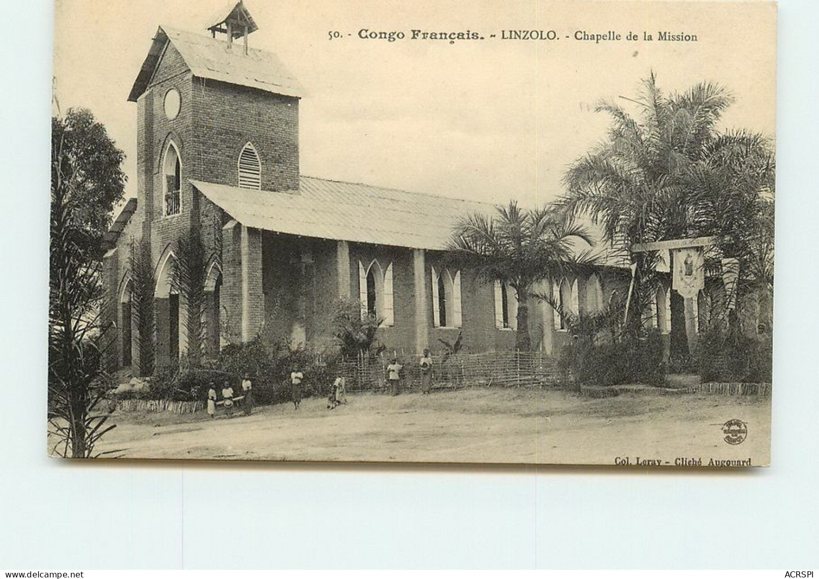 CONGO BRAZZAVILLE   LINZOLO Chapelle De La Mission   TT 1430 - Congo Francese