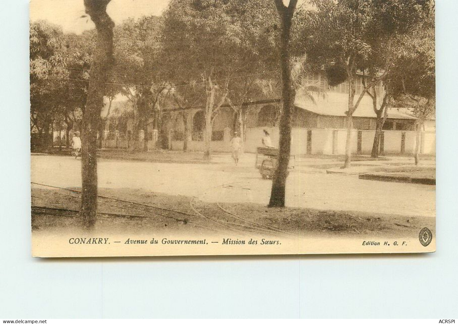 GUINEE   CONAKRY  Avenue Du Gouvernement Mission Des Soeurs TT 1430 - French Guinea