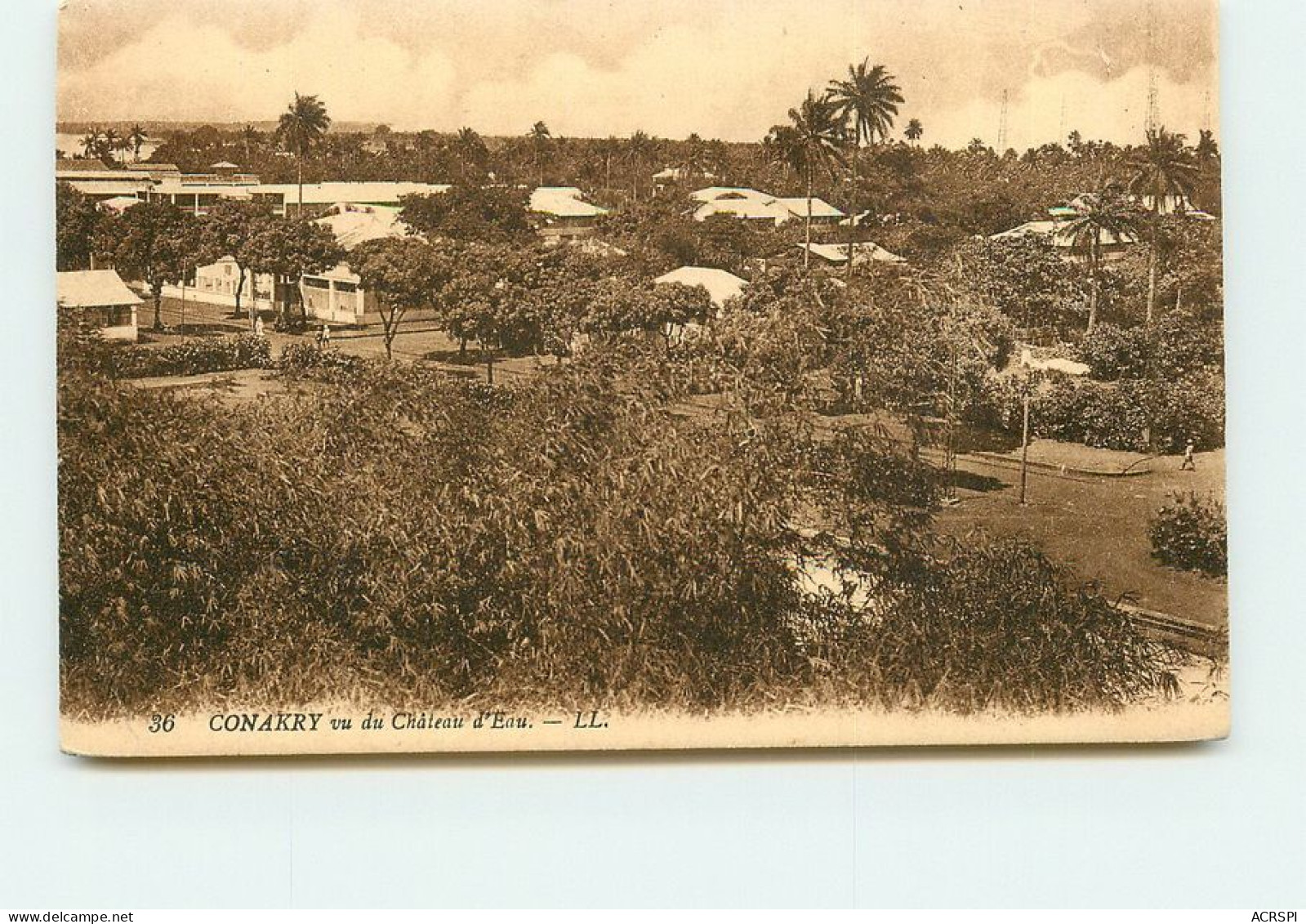 GUINEE   CONAKRY   Vue Du Chateau D'eau  TT 1430 - Frans Guinee