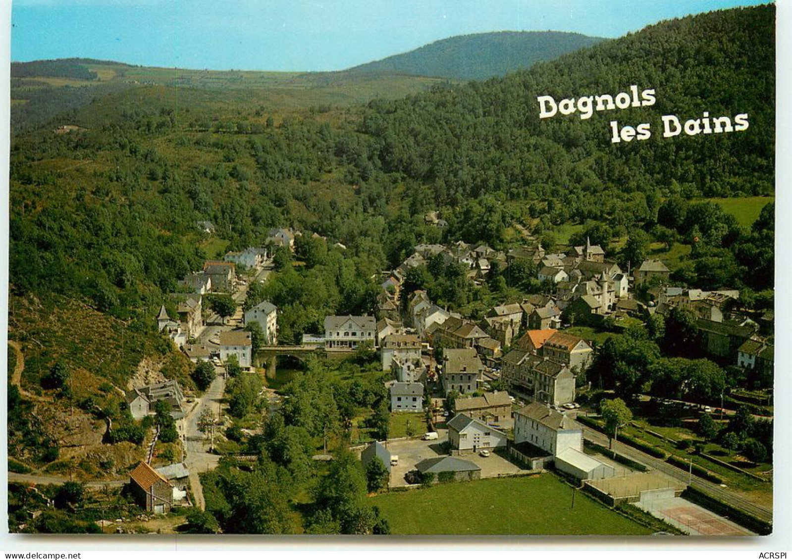 BAGNOLS LES BAINS   Vue Générale    TT 1427 - Autres & Non Classés