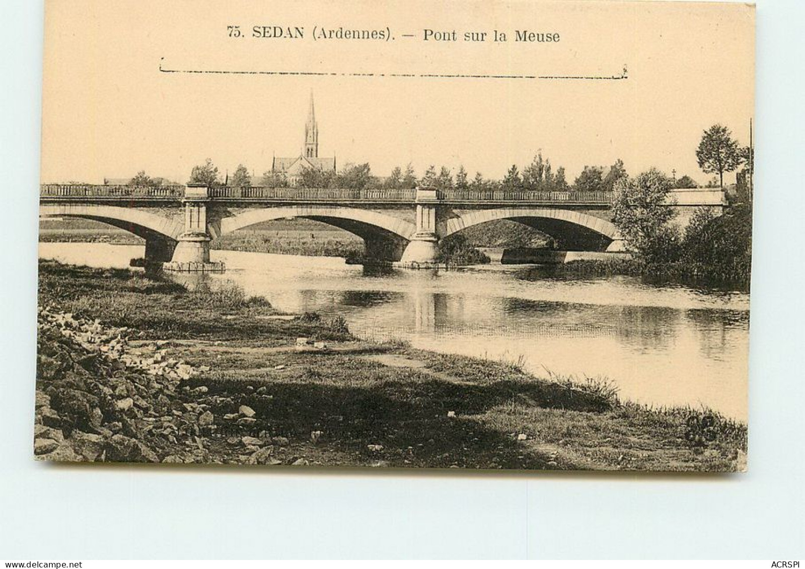 SEDAN Pont Sur La Meuse  TT 1425 - Sedan