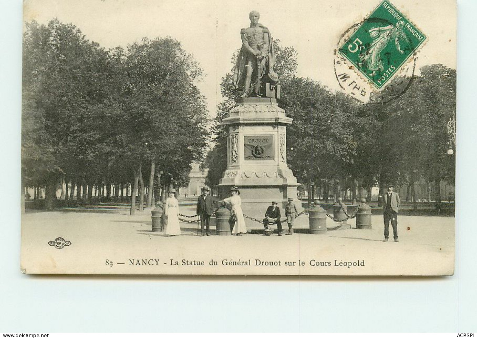 NANCY  Statue Du Général Drouot   TT 1480 - Nancy