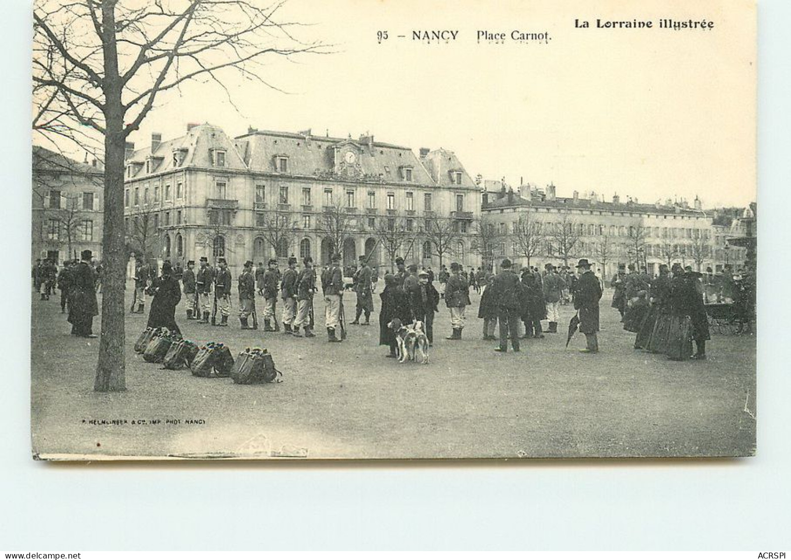 NANCY  Soldats Place Carnot   TT 1480 - Nancy