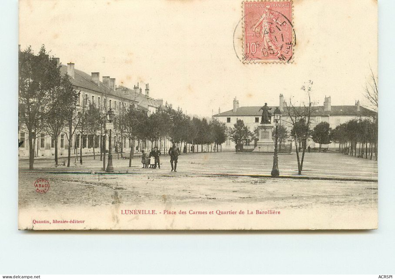 LUNEVILLE  Place Des Casernes   TT 1480 - Luneville