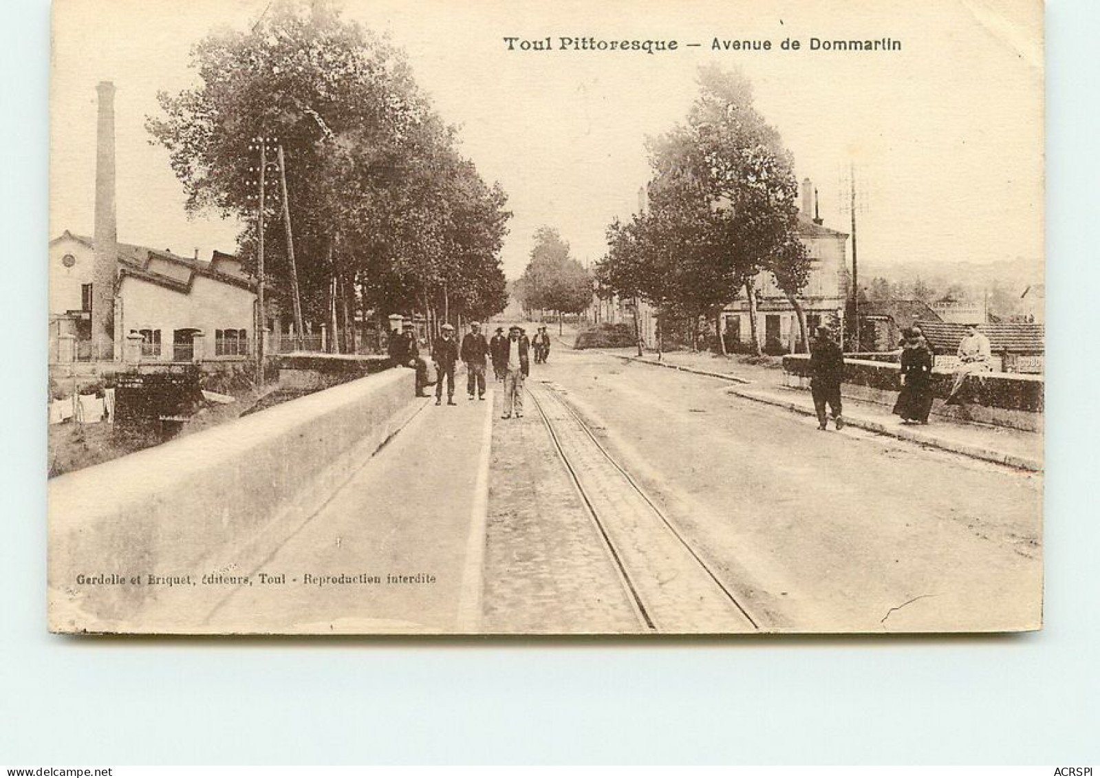 TOUL  Avenue Dommartin  TT 1479 - Toul