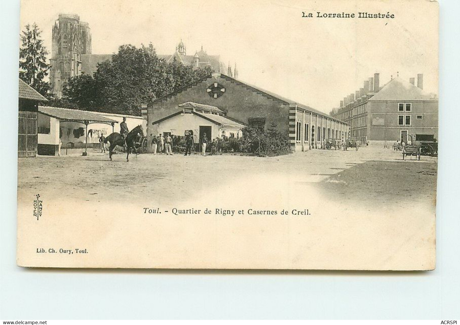 TOUL  Quartier De Rigny Et Casernes De Creil  TT 1479 - Toul