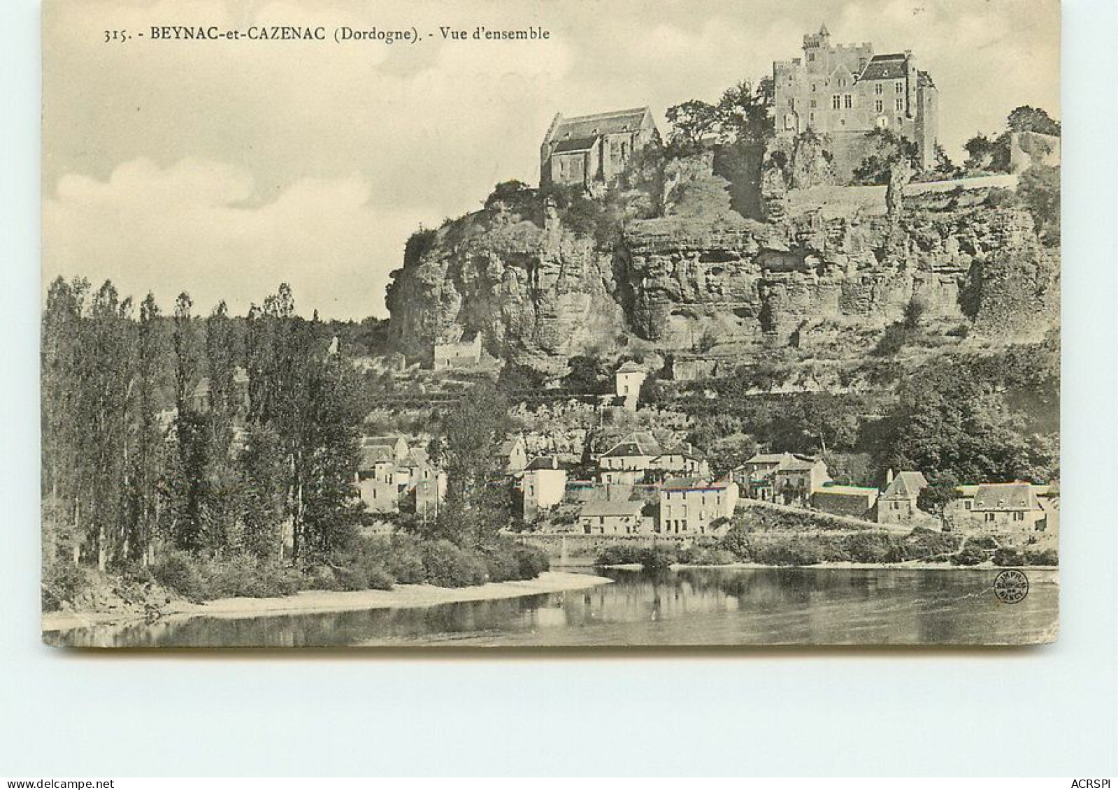 BEYNAC Et Cazenac Vue D'ensemble TT 1470 - Sonstige & Ohne Zuordnung