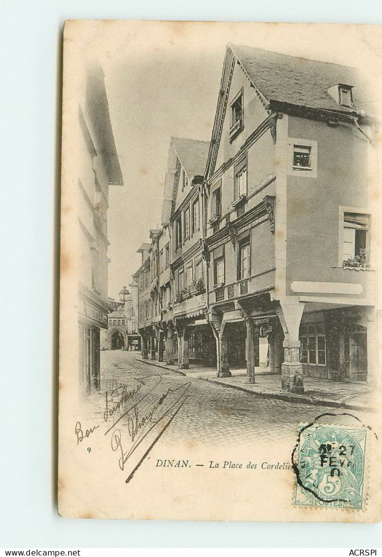 DINAN Place Des Cordeliers  TT 1468 - Dinan