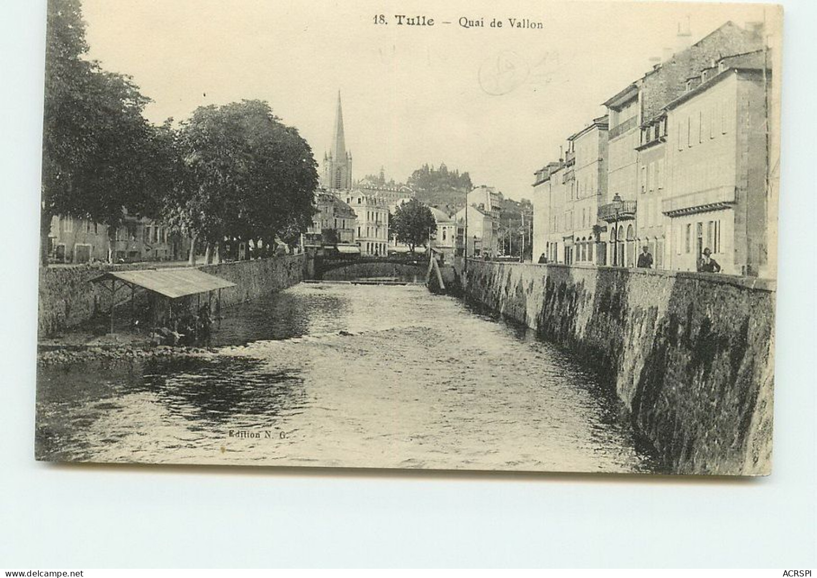 TULLE  Quai De Vallon TT 1467 - Tulle