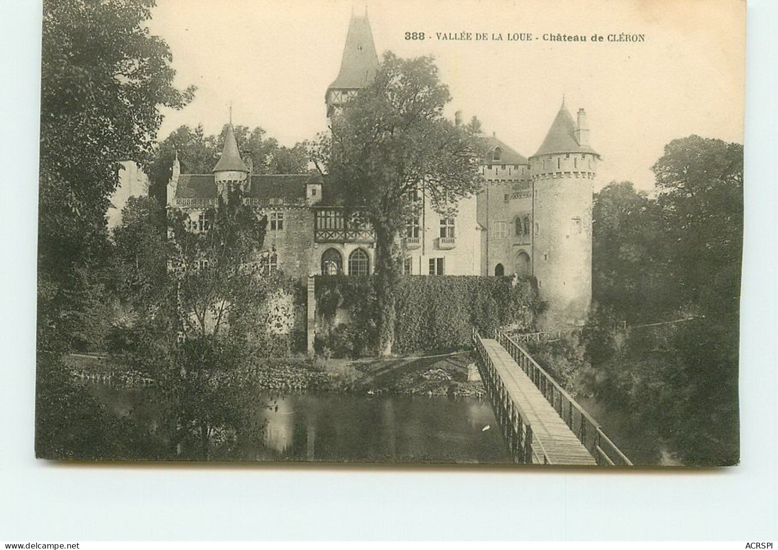 CLERON Le Chateau De Cléron TT 1464 - Otros & Sin Clasificación