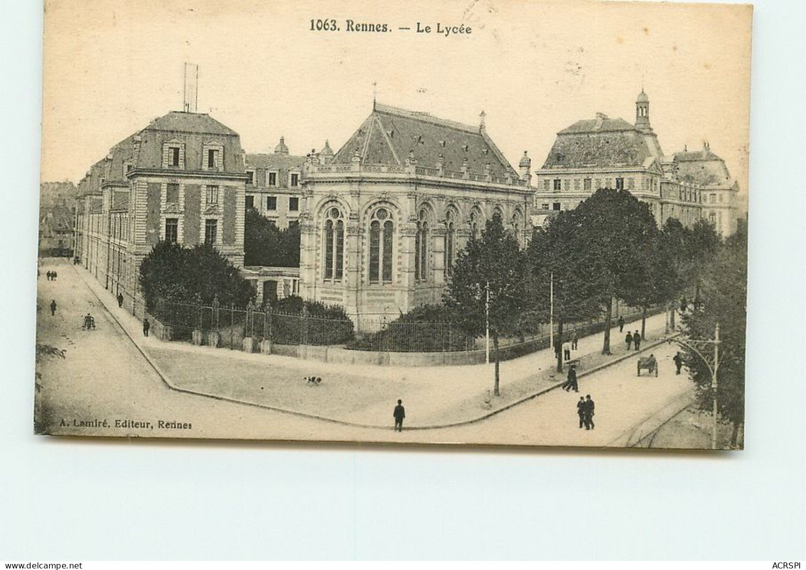 RENNES   Le Lycée    TT 1459 - Rennes