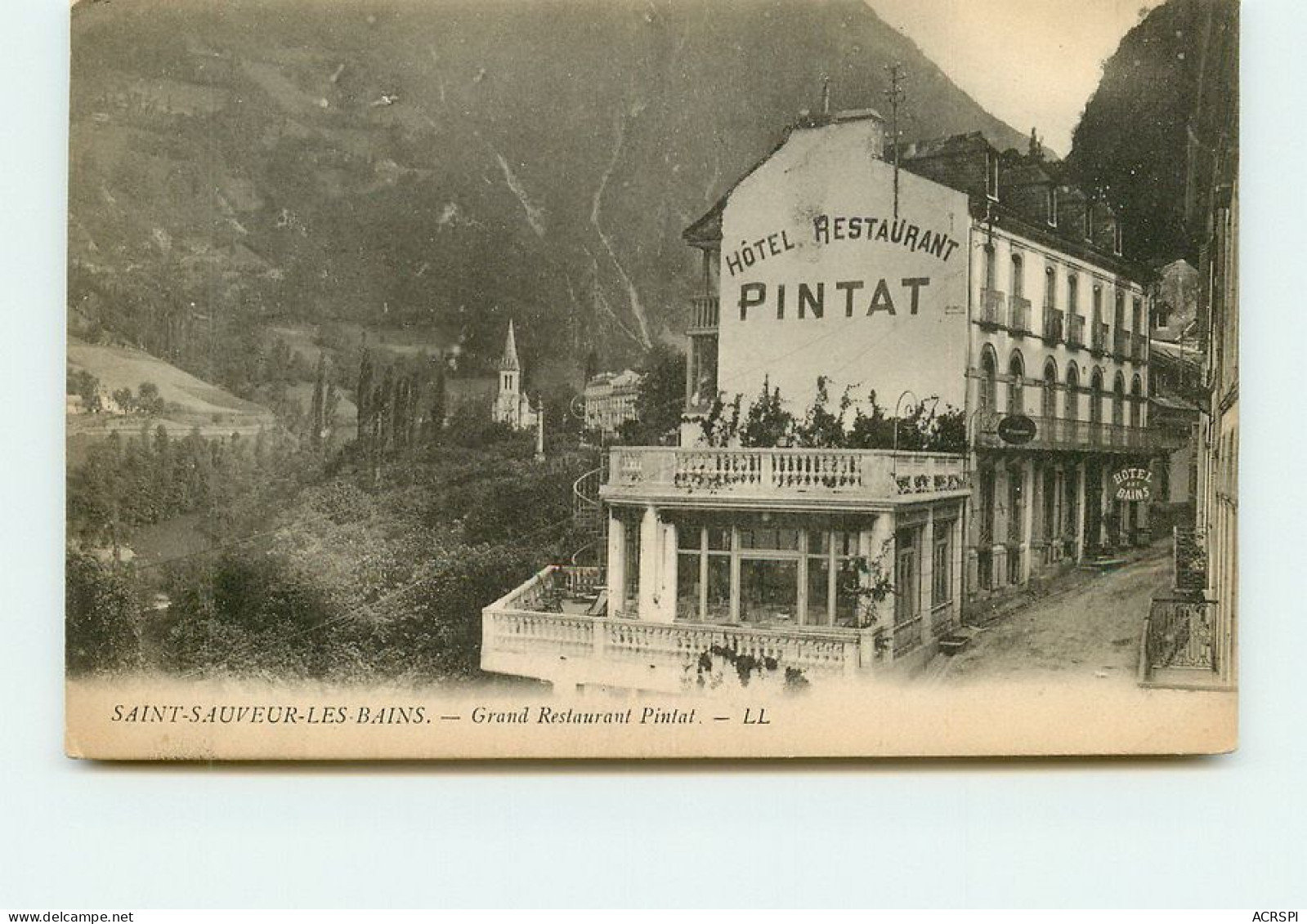 SAINT SAUVEUR LES BAINS Restaurant PINTAT  TT 1457 - Autres & Non Classés