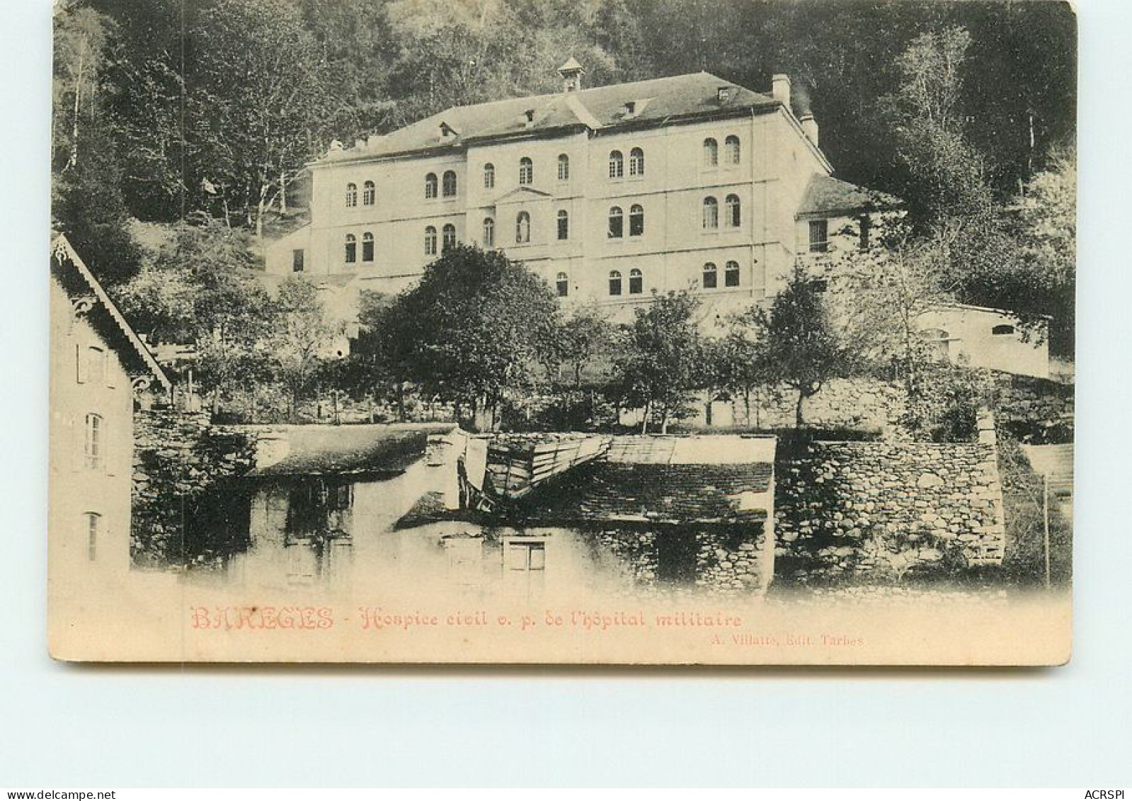 BAREGES L'hospice Civile Et Hopital Militaire  TT 1457 - Sonstige & Ohne Zuordnung
