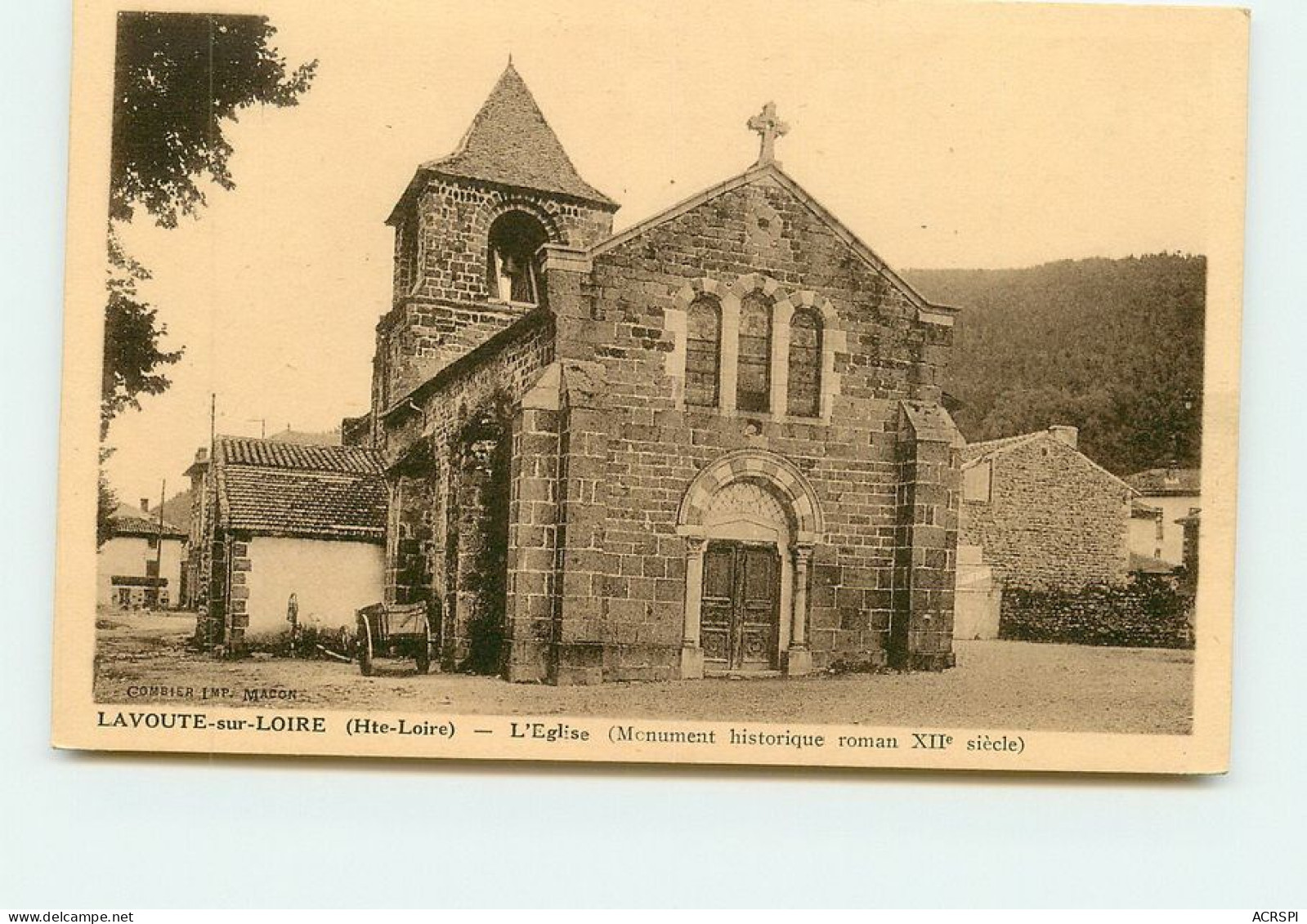 LAVOUTE Sur Loire L'église  TT 1456 - Altri & Non Classificati