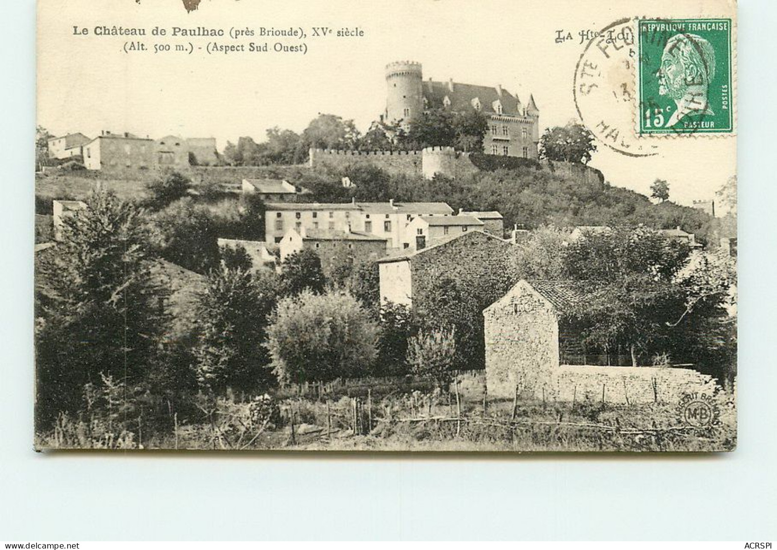 BRIOUDE  Chateau De Paulhac   TT 1456 - Brioude