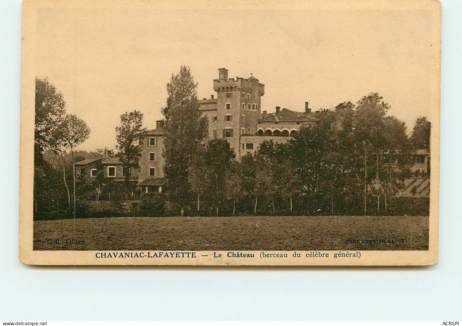 CHAVANIAC LAFAYETTE Le Chateau  TT 1456 - Sonstige & Ohne Zuordnung