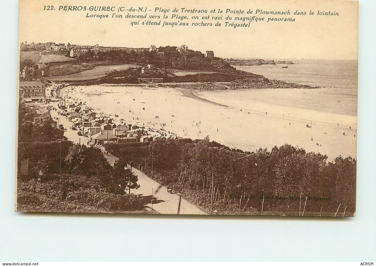 Perros Guirec La Plage De Trestaou  TT 1455 - Perros-Guirec