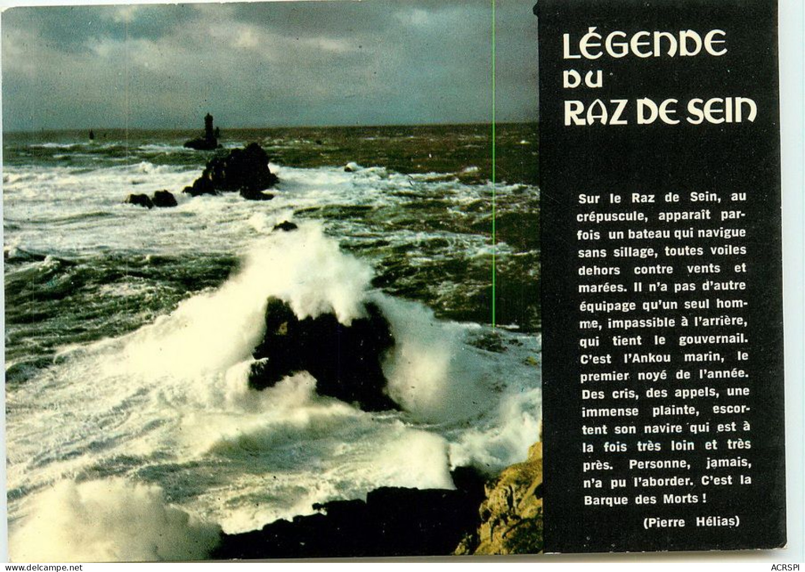 Légende De La Pointe Du Raz  TT 1454 - Andere & Zonder Classificatie