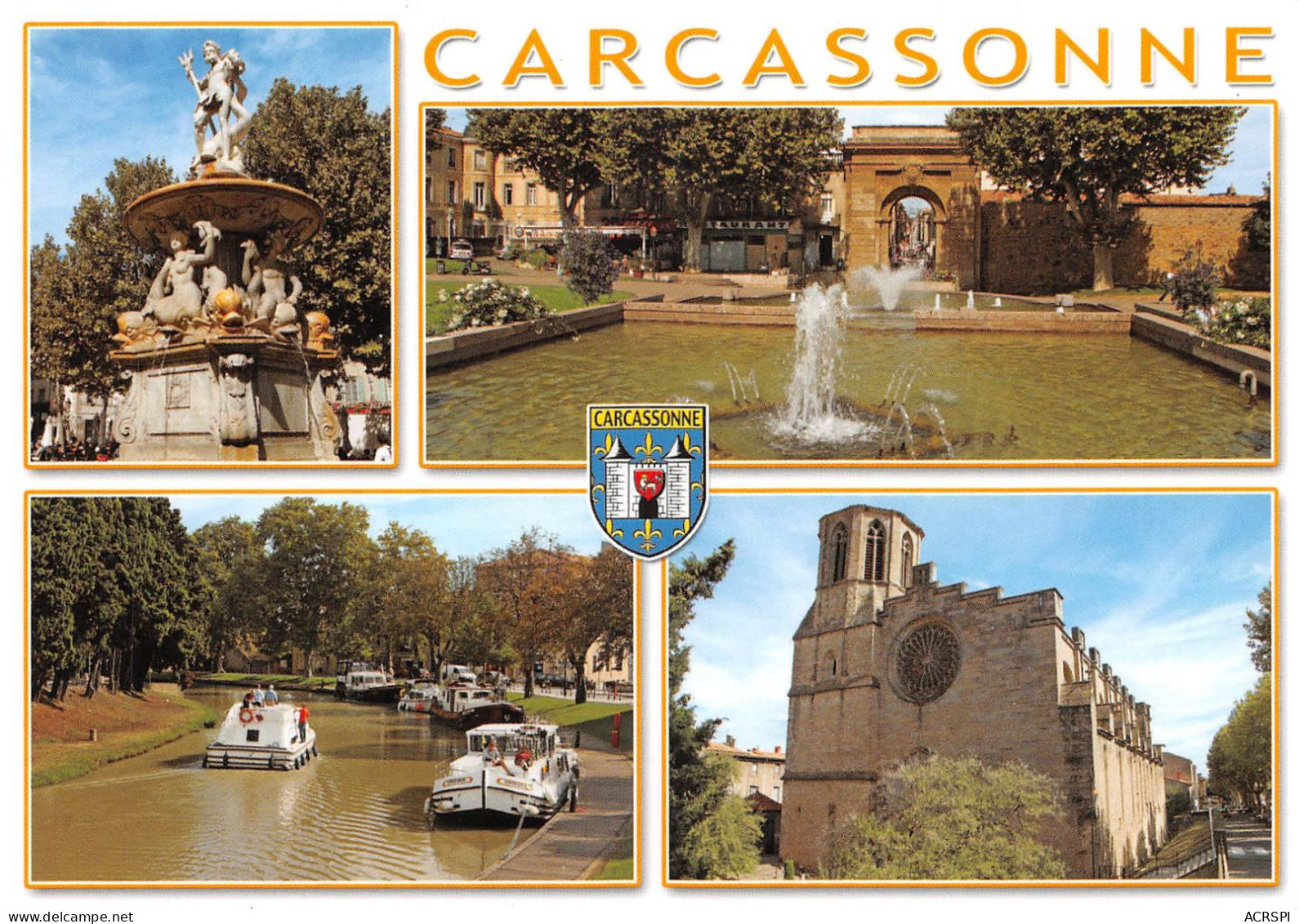 11 CARCASSONNE Multivue   (Scan R/V) N°   47   \TT1499Bis - Carcassonne