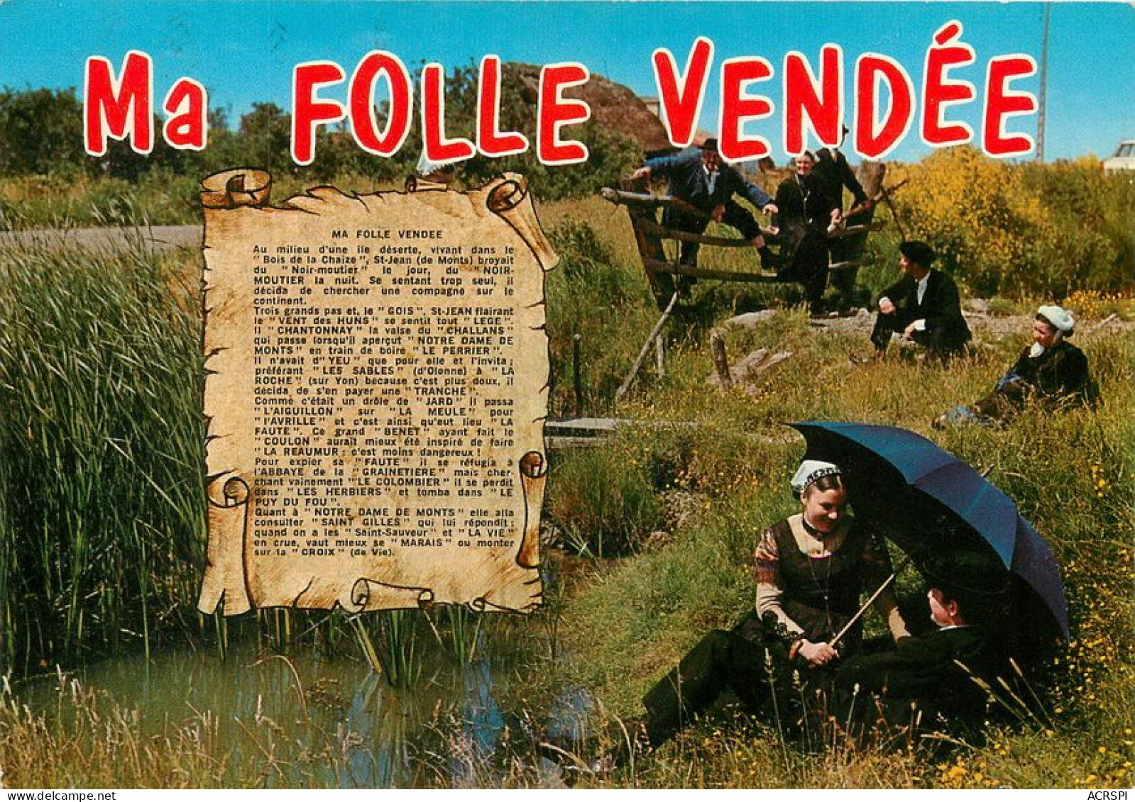 Ma Folle VENDEE  32   (scan Recto-verso)TT 1495Bis - Altri & Non Classificati