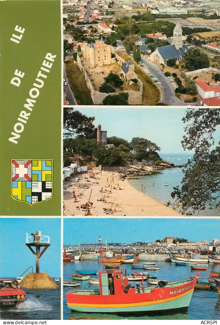 NOIRMOUTIER Multivue   1   (scan Recto-verso)TT 1495Bis - Noirmoutier