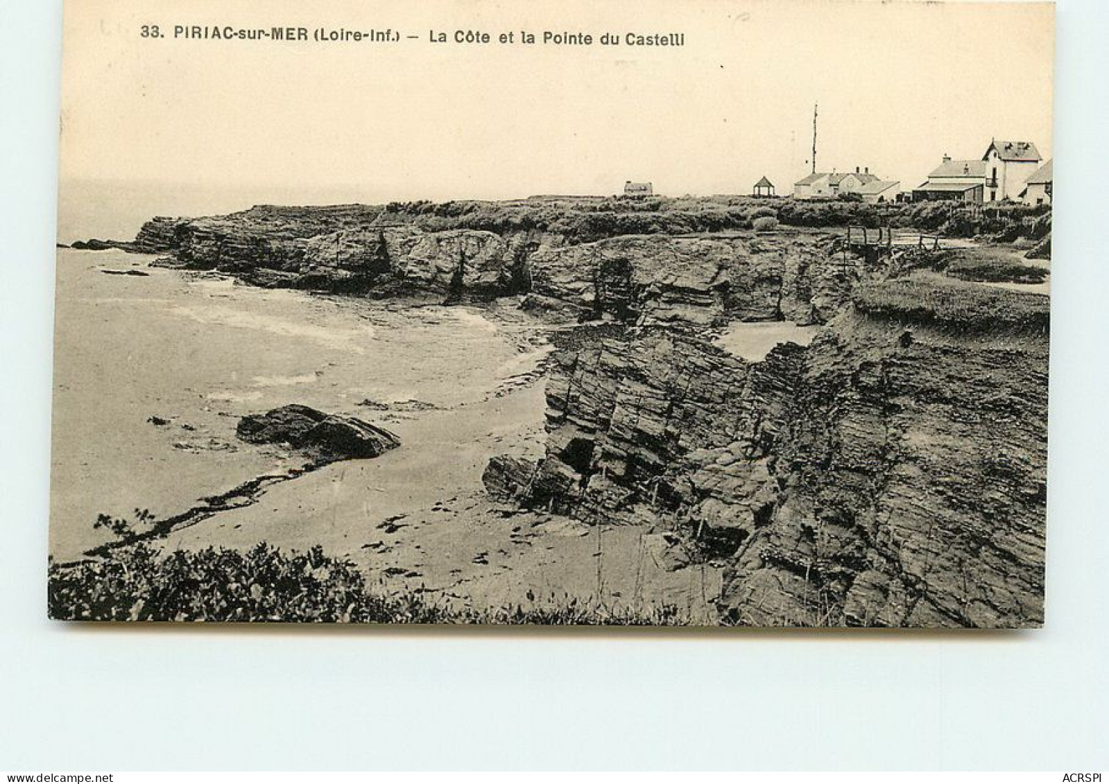 PIRIAC La Pointe De Castelli  TT 1493 - Piriac Sur Mer