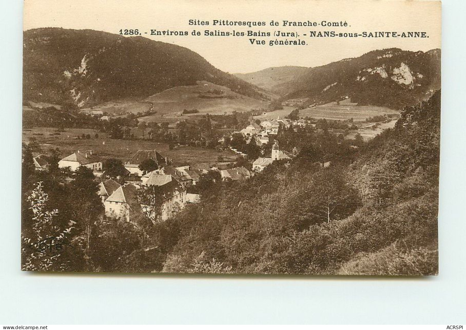 NANS Sous SAINTE ANNE Vue Générale  TT 1489 - Otros & Sin Clasificación