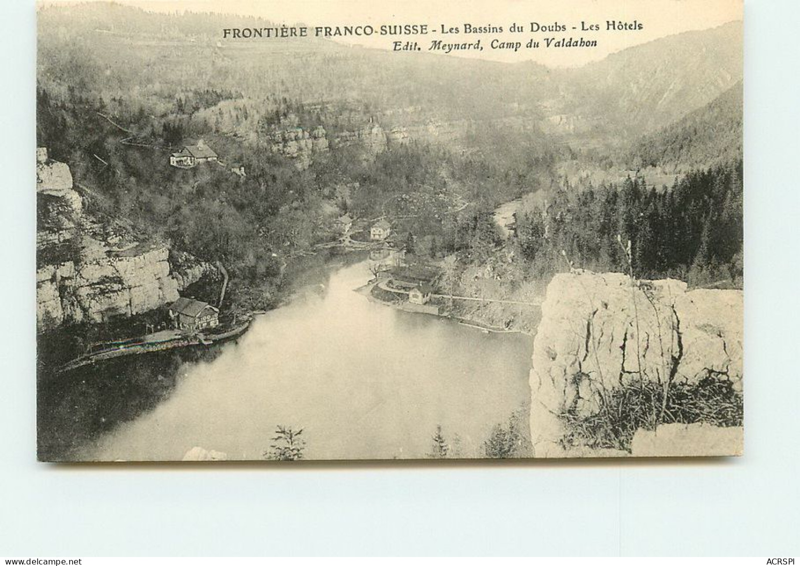 Vallée Du Doubs Les Hotels  TT 1487   - Sonstige & Ohne Zuordnung