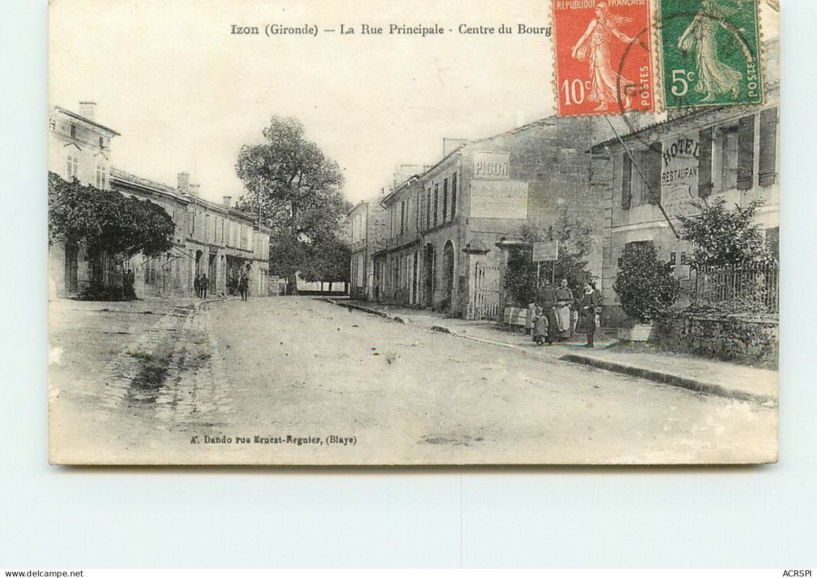 IZON La Rue Principale    TT 1485 - Altri & Non Classificati