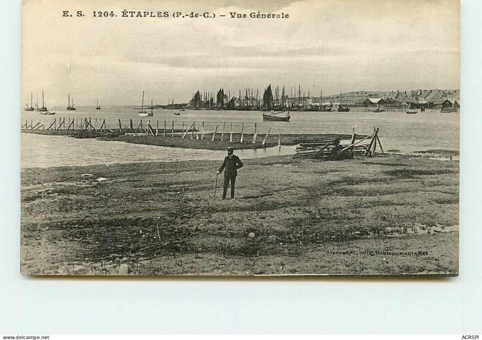 ETAPLES Vue Générale TT 1482 - Etaples