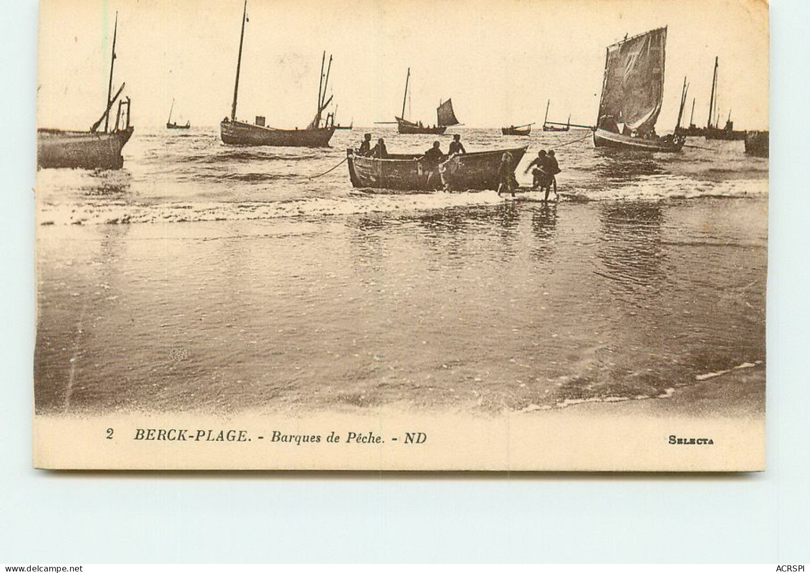 BERCK  Les Barques TT 1482 - Berck