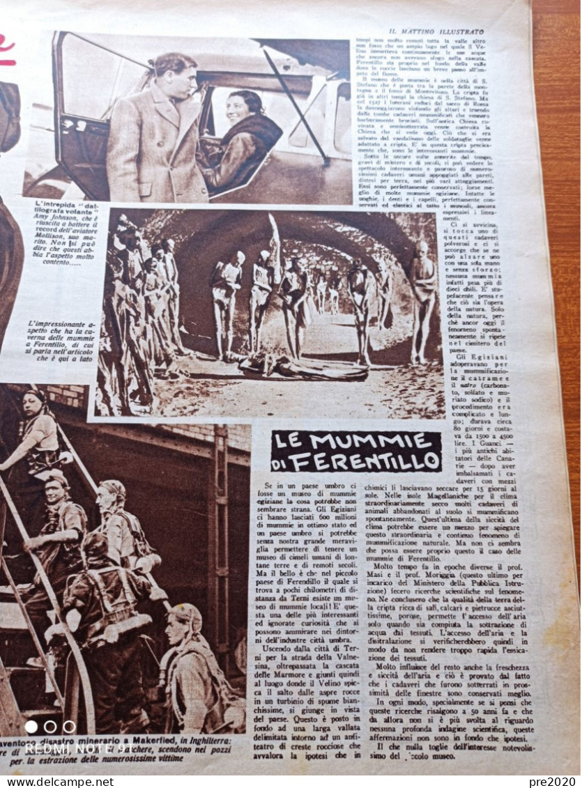 MATTINO ILLUSTRATO 1932 FERENTILLO - Otros & Sin Clasificación