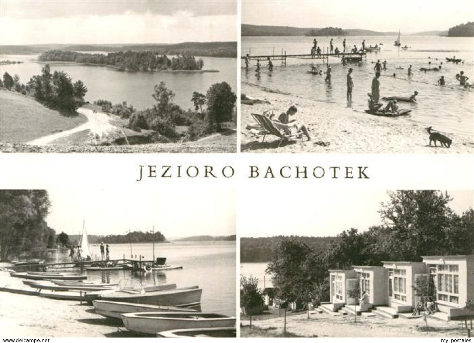 72983398 Jezioro Bachotek Osrodki Wypoczynkowe Nad Jeziorem Bachotek Bungalows A - Pologne