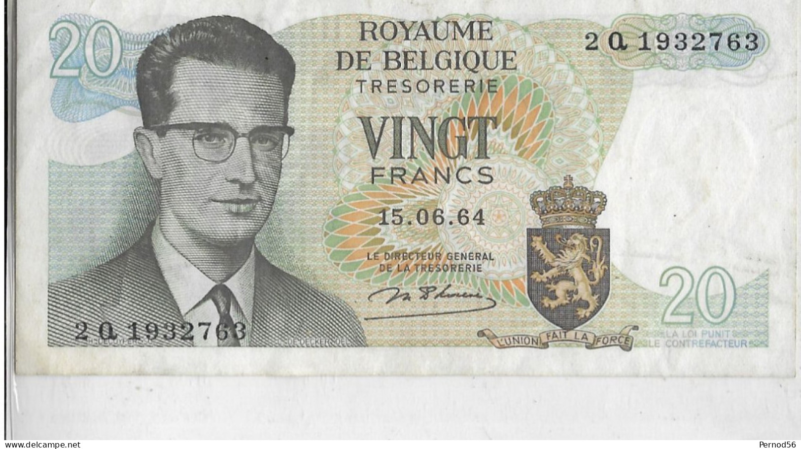 Billet 1964   BELGIQUE - Autres - Europe