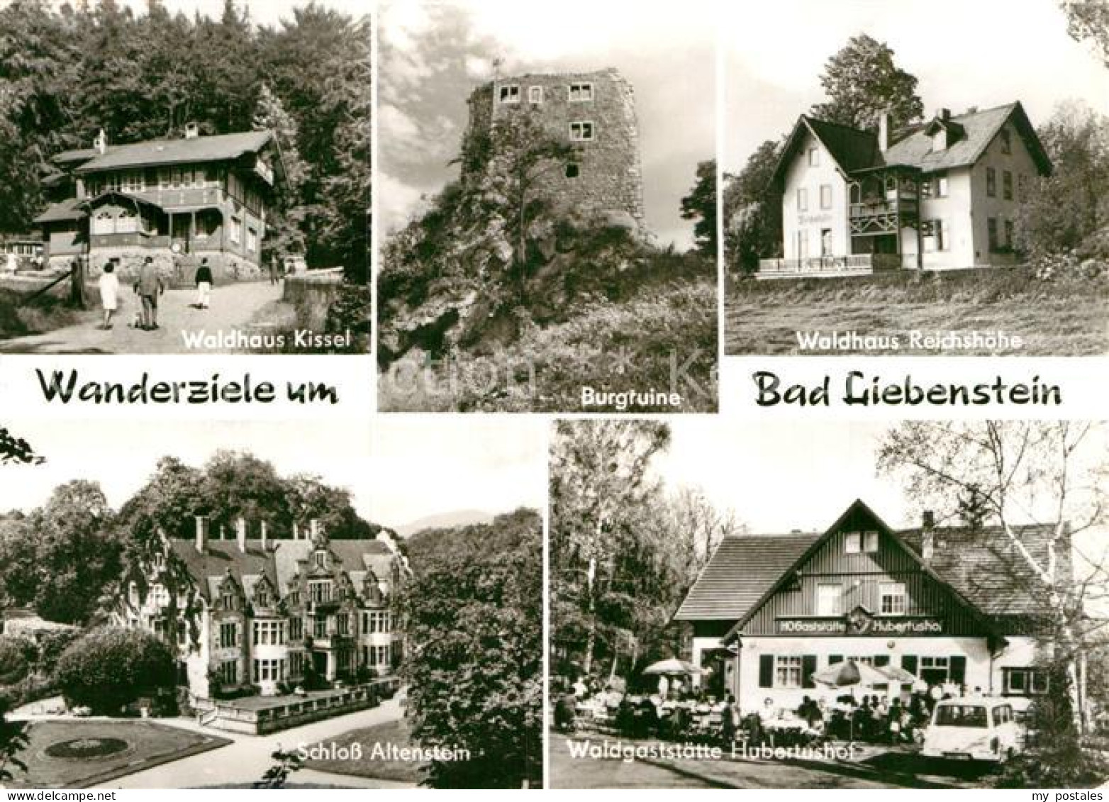 72982803 Bad Liebenstein Waldhaus Kissel Burgruine Waldhaus Reichshoehe Schloss  - Bad Liebenstein