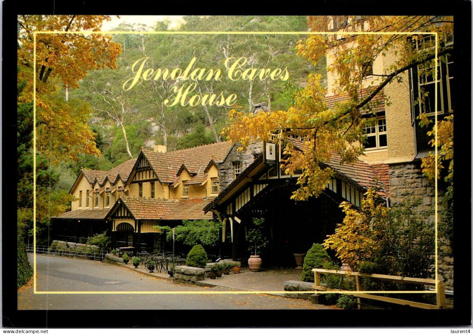 11-5-2024 (4 Z 41) Australia -NSW (UNESC) Jenolan Caves House (posted 2009 With ROSES Stamp) - Altri & Non Classificati