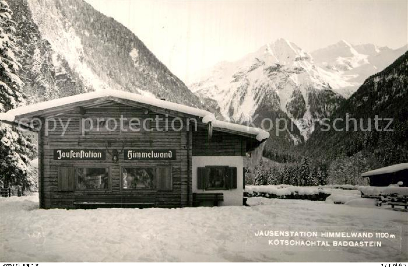 72981802 Badgastein Jausenstation Himmelwand Im Koetschachtal Alpen Badgastein - Andere & Zonder Classificatie