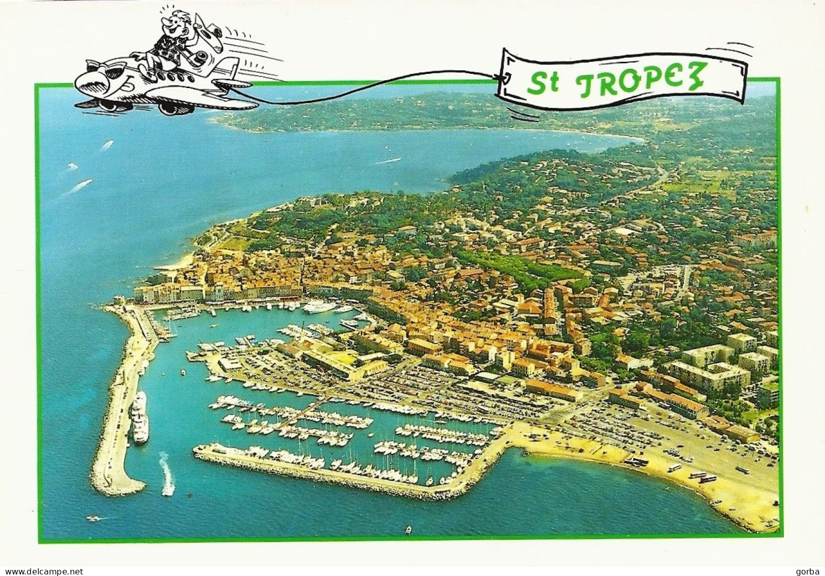 *CPM - 83 - SAINT TROPEZ - Vue Aérienne - Saint-Tropez