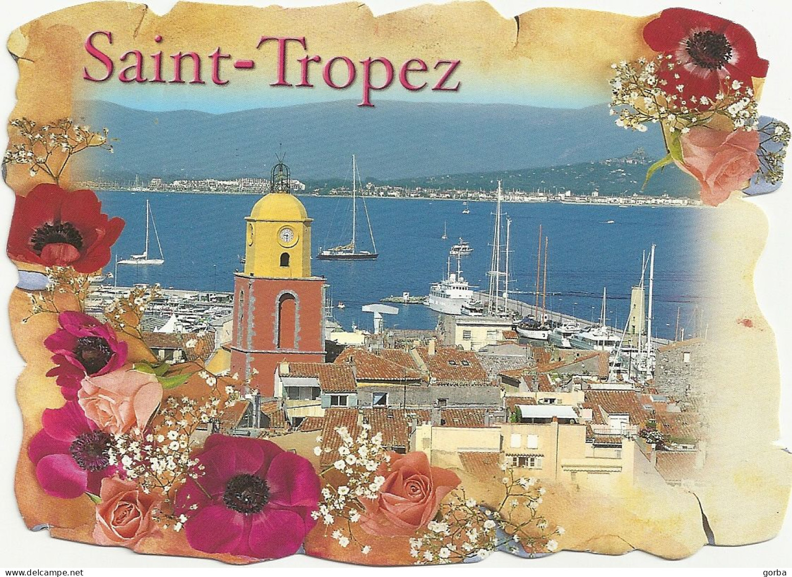*CPM Découpée - 83 - SAINT TROPEZ - - Saint-Tropez