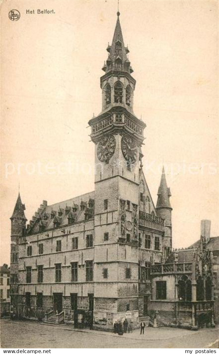 72981721 Bruxelles Bruessel Belfort Glockenturm Bruxelles Bruessel - Andere & Zonder Classificatie