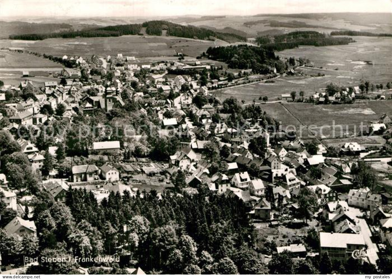 72980743 Bad Steben Kurort Im Frankenwald Fliegeraufnahme Bad Steben - Bad Steben