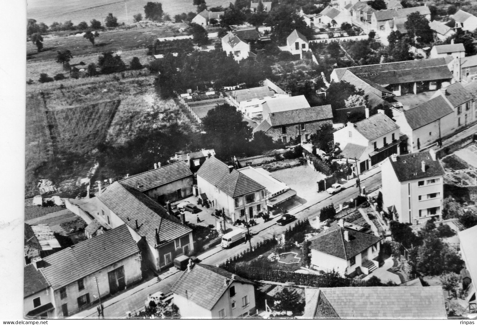 (78) GATINES PLAISIR   Vue Générale Aérienne Voir Auto Car Tube Citroen Tabac    (Yvelines) - Autres & Non Classés