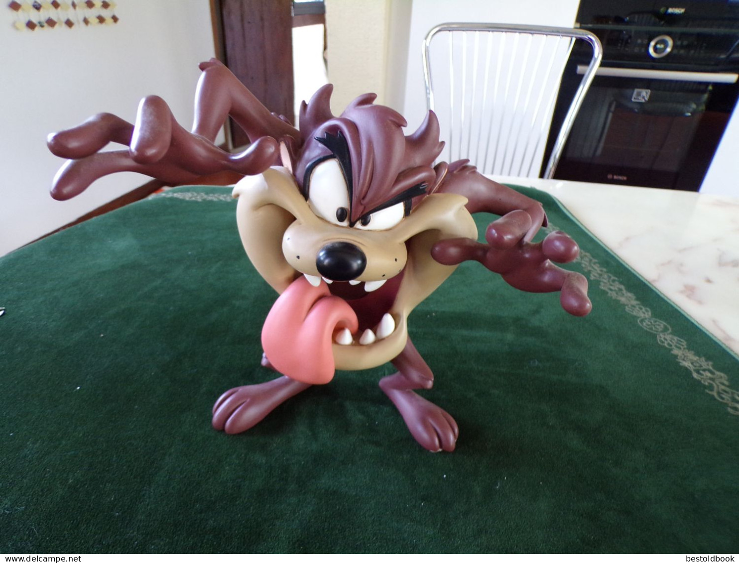 Figurine TAZ Diable De Tasmanie Géant Intouvable Résine WARNER - Andere & Zonder Classificatie