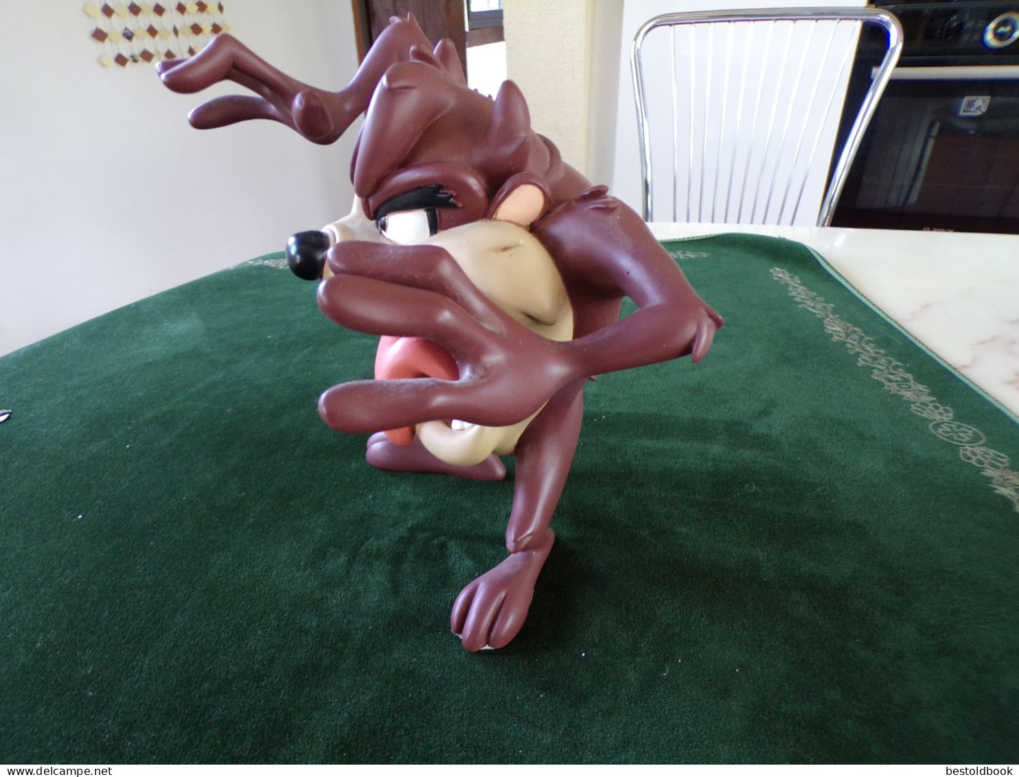 Figurine TAZ Diable De Tasmanie Géant Intouvable Résine WARNER - Andere & Zonder Classificatie