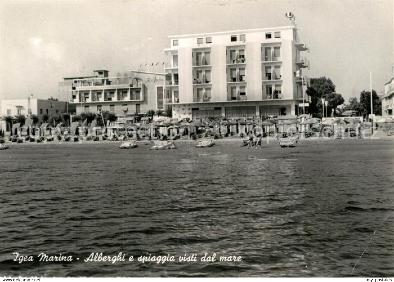 72979800 Igea Marina Alberghi E Spiaggia Visti Dal Mare Igea Marina - Sonstige & Ohne Zuordnung