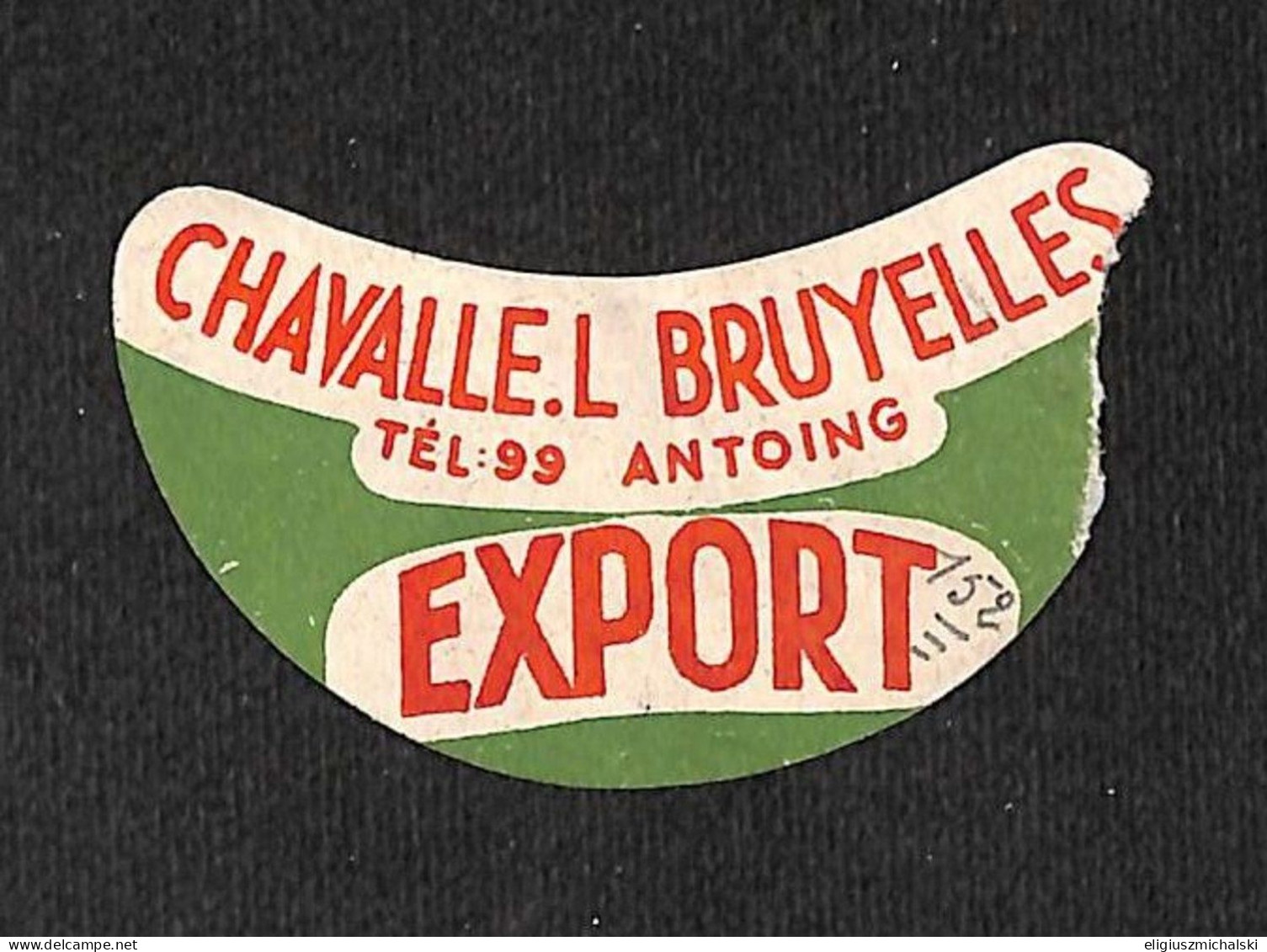 Antoing - Chavalle L. Bruyelles Export Découpe !!! (vente Unique) - Bière