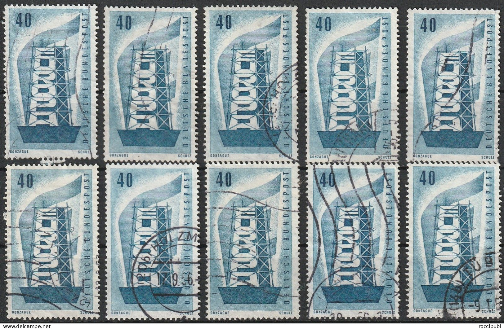 1956...242 O - Used Stamps