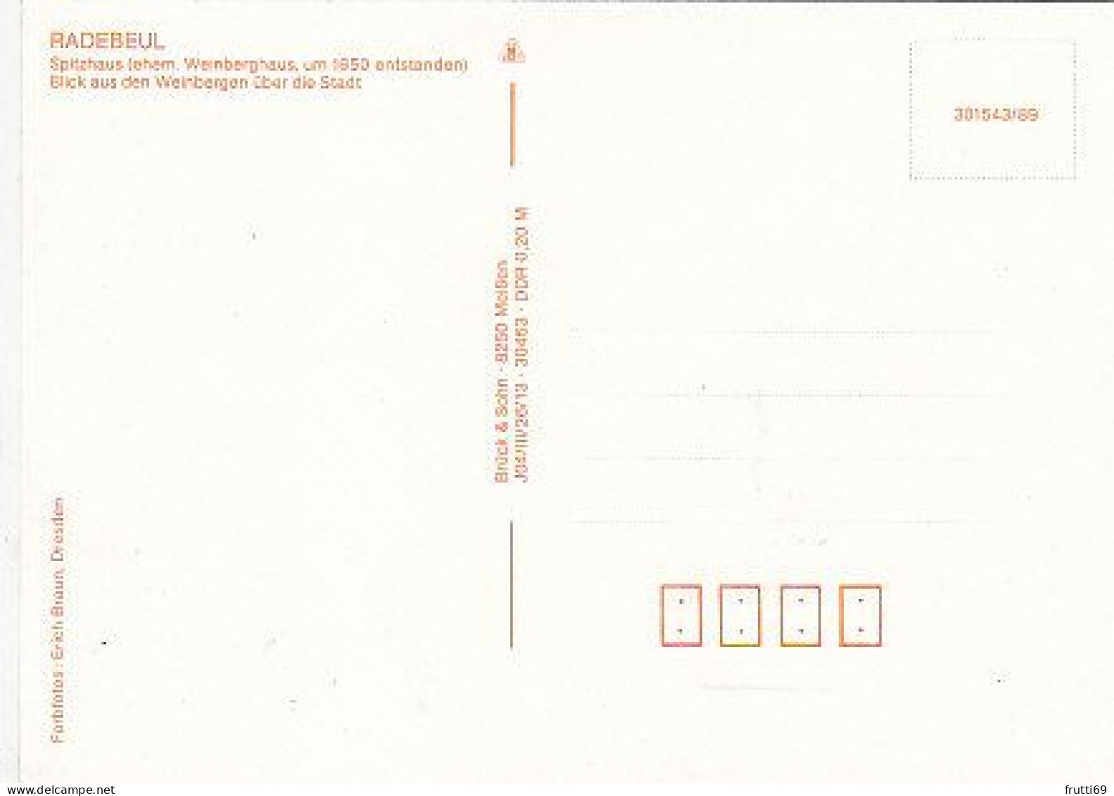 AK 211146 GERMANY - Radebeul - Radebeul