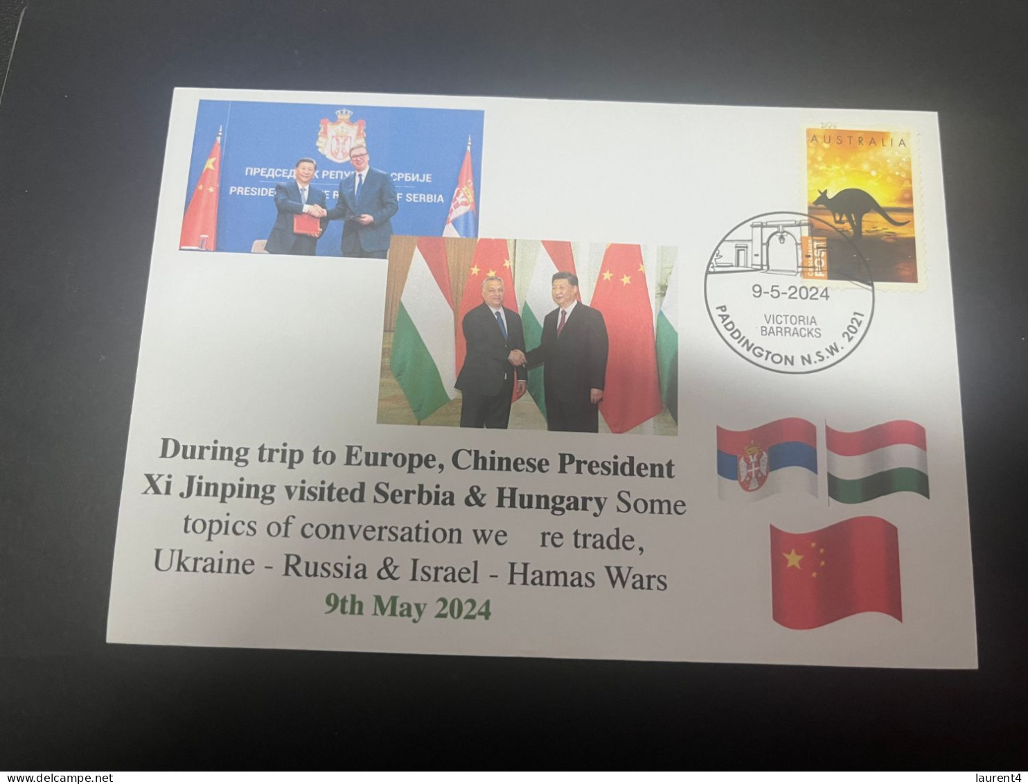 11-5-2024 (4 Z 42) China President Xi Visit To Serbia & Hungary - Topics Russia Ukraine & Israel Gaza Wars + Trade - Militaria