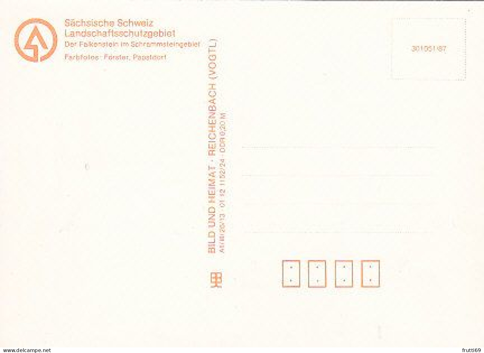 AK 211151 GERMANY - Der Falkenstein - Sächsische Schweiz - Autres & Non Classés